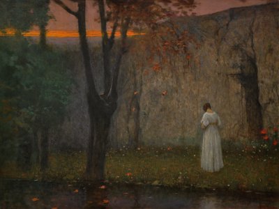 Höstgryning, 1910 av Jakub Schikaneder