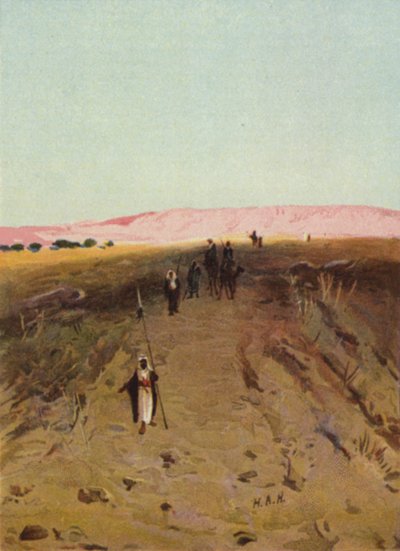 En östlig motorväg (färg litho) av James (after) Clark