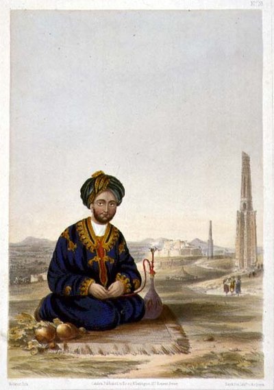 Hyder Khan, guvernören i Ghuznee, skylt 19 från 