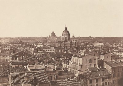 Vy över Rom,ca. 1855 (foto) av James (attr.to) Anderson