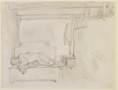 På Maladrie Farm, 1858. av James Abbott McNeill Whistler