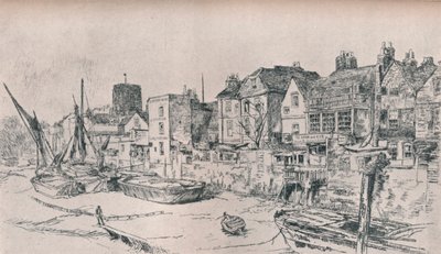 Adam och Eva: Old Chelsea, 1879, 1903 av James Abbott McNeill Whistler