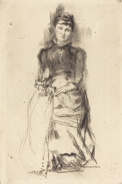 Agnes, c. 18731875. av James Abbott McNeill Whistler