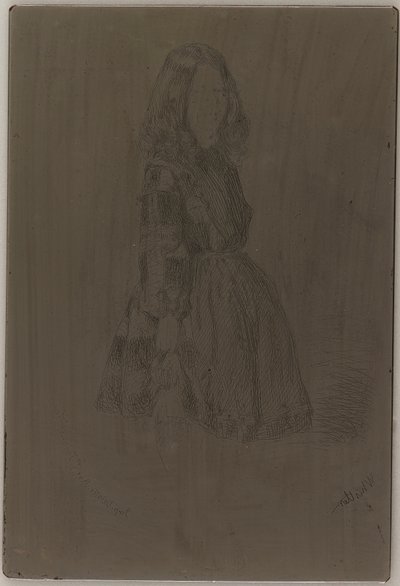 Annie, 1857-1858. av James Abbott McNeill Whistler