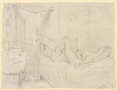 Väntar på att tvätten ska torka! Köln, 1858. av James Abbott McNeill Whistler