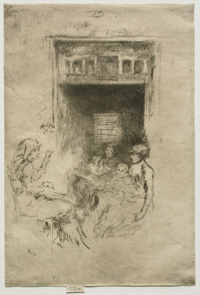 Bead Stringers. av James Abbott McNeill Whistler