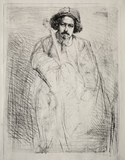 Becquet, 1871. av James Abbott McNeill Whistler
