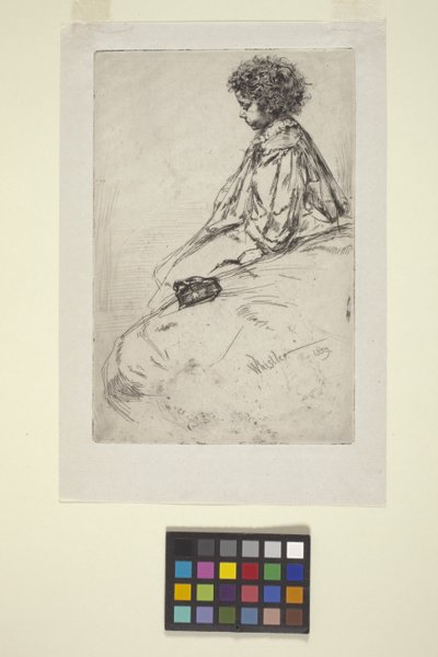 Bibi Lalouette (etsning) av James Abbott McNeill Whistler