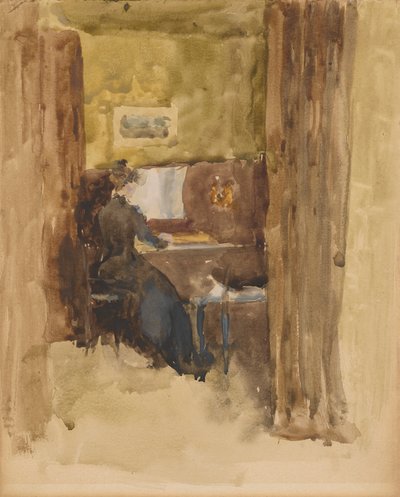 Bravur i Brown, 1883-1884. av James Abbott McNeill Whistler