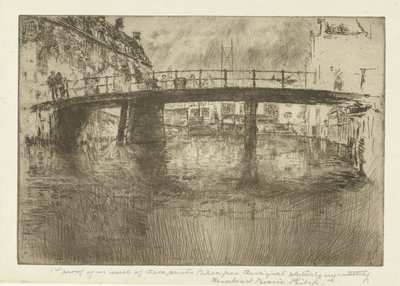 Bro i Amsterdam Bro, Amsterdam av James Abbott McNeill Whistler