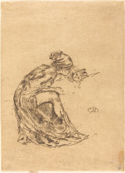 Cameo, No.I. av James Abbott McNeill Whistler