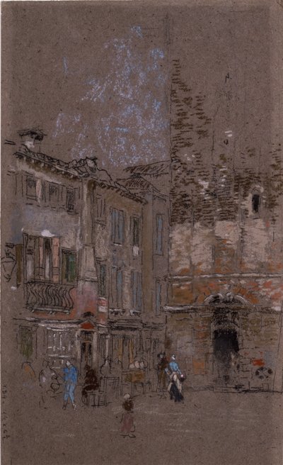 Campanile Santa Margherita, 1879-80 av James Abbott McNeill Whistler