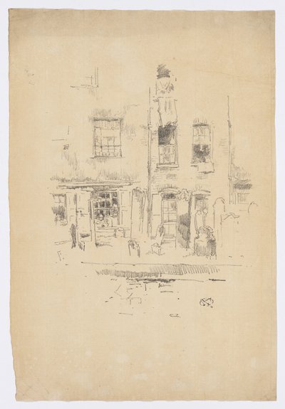 Kyrkogård av James Abbott McNeill Whistler