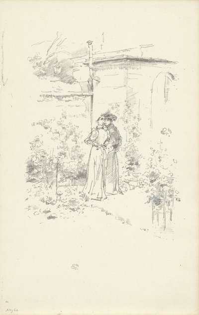 Förtroende i trädgården av James Abbott McNeill Whistler
