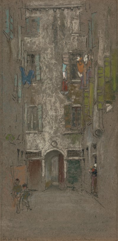 Paradisets domstol av James Abbott McNeill Whistler