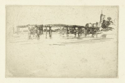 Den lilla Putney-bron Den lille Putney av James Abbott McNeill Whistler