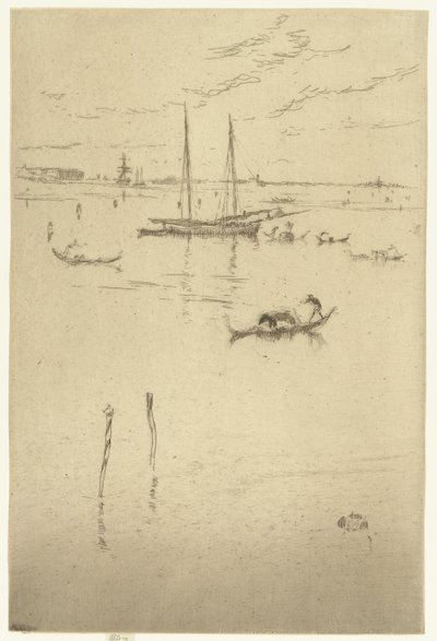 Den lilla lagunen Lilla lagunen Venedig: Tolv etsningar (serietitel) av James Abbott McNeill Whistler