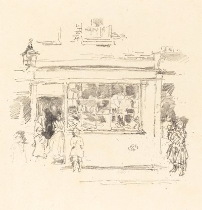 Drury Lane Rags, 1888. av James Abbott McNeill Whistler