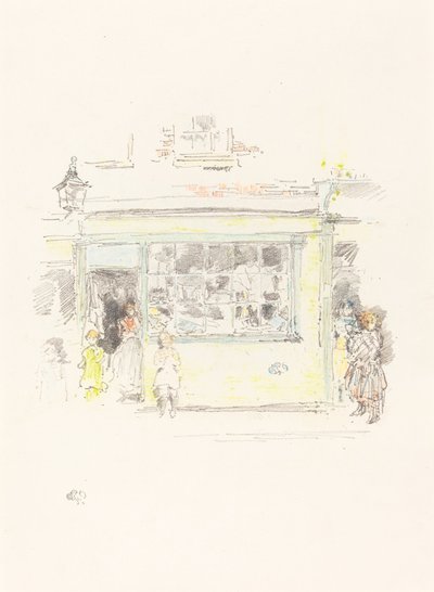 Drury Lane Rags, 1888. av James Abbott McNeill Whistler