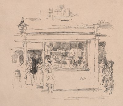 Drury Lane Rags, 1888. av James Abbott McNeill Whistler