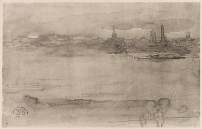 Tidig morgon, 1878. av James Abbott McNeill Whistler