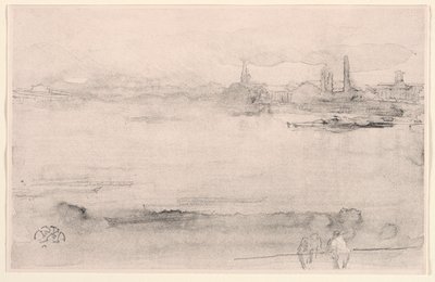 Tidig morgon, 1898. av James Abbott McNeill Whistler