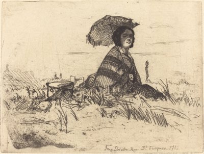 I full sol, 1858. av James Abbott McNeill Whistler