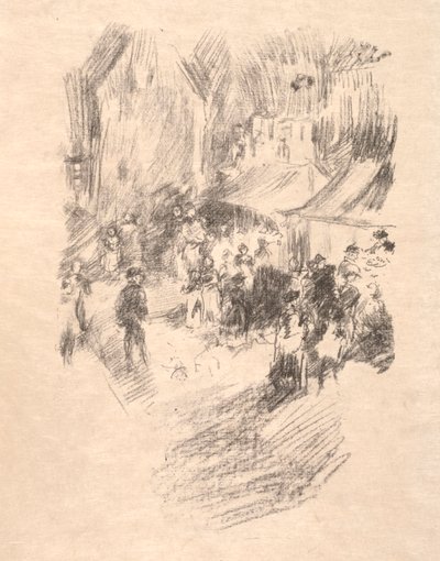 Fair, Lyme, -Regis, 1895. av James Abbott McNeill Whistler