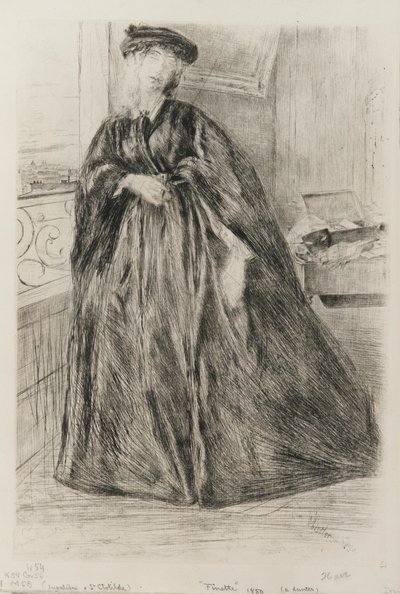 Finette, 1859. av James Abbott McNeill Whistler
