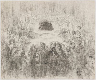 Spelsalong i Baden-Baden, 1858. av James Abbott McNeill Whistler