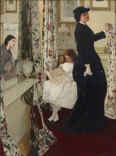 Harmony in Green and Rose: The Music Room av James Abbott McNeill Whistler