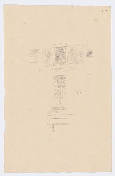 Hotell Colbert, Fönster av James Abbott McNeill Whistler
