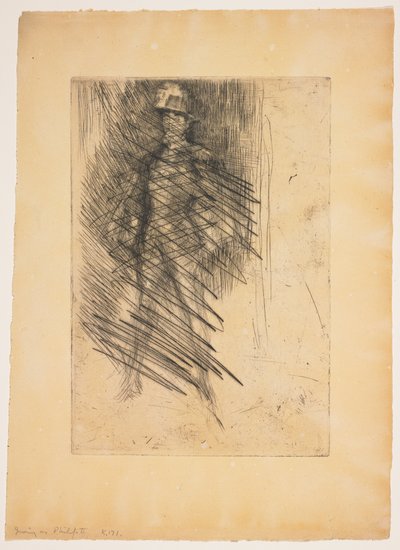 Irving als Philipp von Spanien, Nr. 2 av James Abbott McNeill Whistler