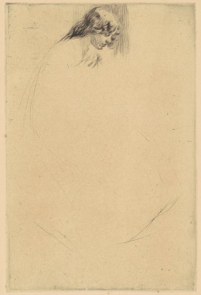 Jos böjda huvud, 1861. av James Abbott McNeill Whistler