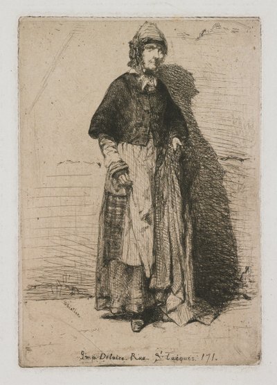 Mor Gérard ur Tolv etsningar efter naturen av James Abbott McNeill Whistler