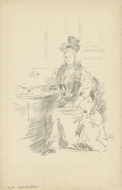 Den vackra New Yorkern av James Abbott McNeill Whistler