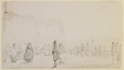 Kusten vid Dieppe, 1857. av James Abbott McNeill Whistler