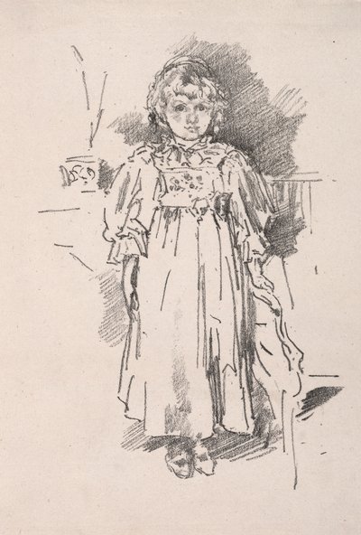 Lilla Evelyn, 1896. av James Abbott McNeill Whistler
