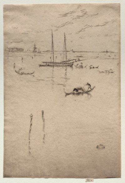 Lilla lagunen. av James Abbott McNeill Whistler