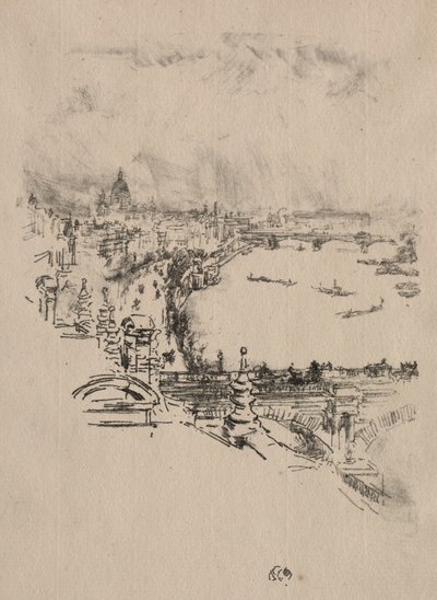 Lilla London. av James Abbott McNeill Whistler