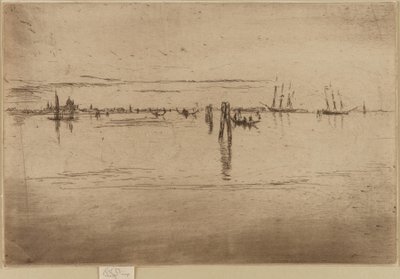 Lång lagun, 1879-1880. av James Abbott McNeill Whistler