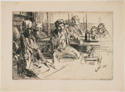 Hamnarbetare av James Abbott McNeill Whistler