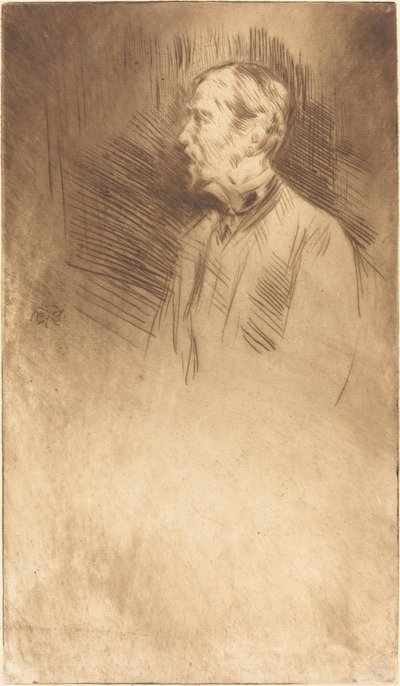 Lord Wolseley, ca. 1877. av James Abbott McNeill Whistler