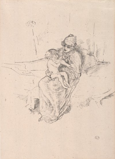 Mor och barn, nr 1. av James Abbott McNeill Whistler