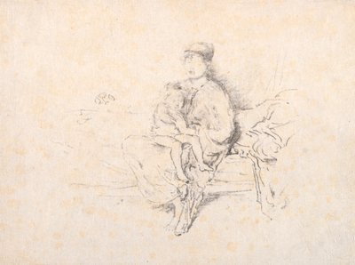 Mor och barn, nr 2, 1896. av James Abbott McNeill Whistler