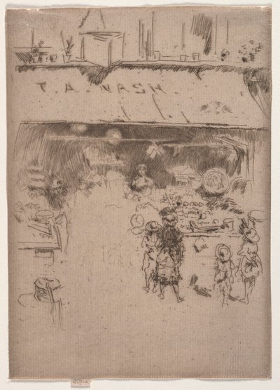 Nashs fruktbutik. av James Abbott McNeill Whistler