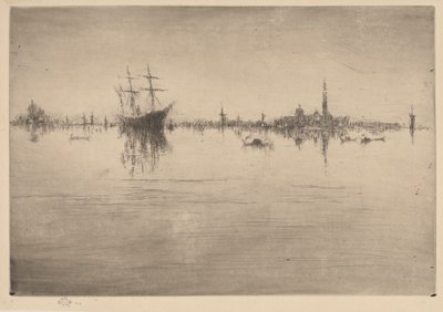 Nocturne, 1879-1880. av James Abbott McNeill Whistler