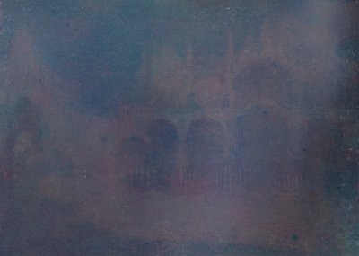 Nocturne: Blue and Gold, St Marks, Venedig, 1880, 1904 av James Abbott McNeill Whistler