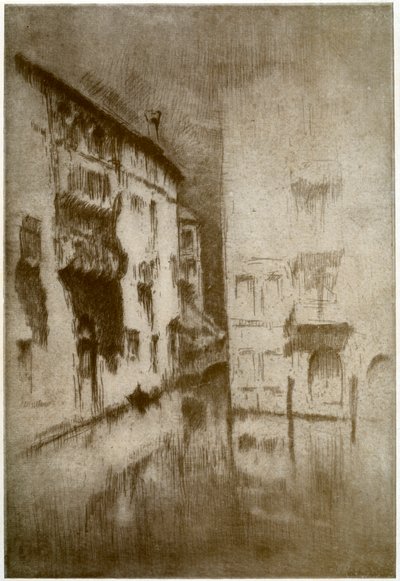 Nocturne: Palaces, c1879 1904. av James Abbott McNeill Whistler