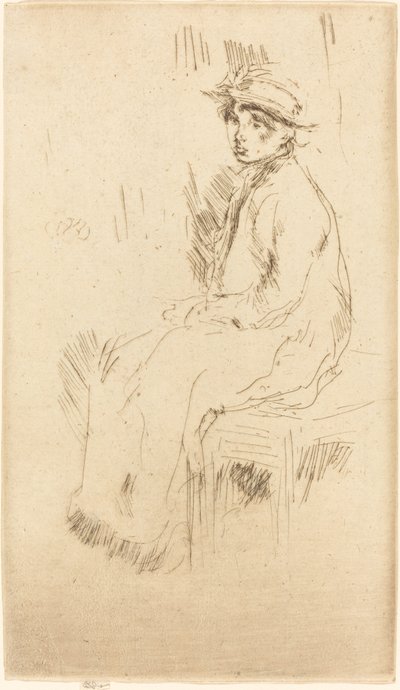 Nora Quinn. av James Abbott McNeill Whistler
